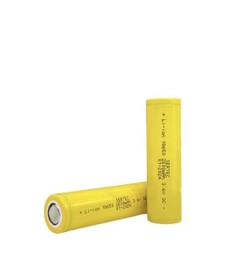 Sertec 18650 3.7V 2600 Mah 3C Li-Ion Şarjlı Pil 