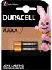 Duracell 1.5V AAAA Alkalin Pil 2'li